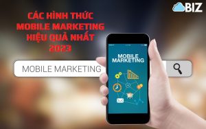 các hình thức mobile marketing