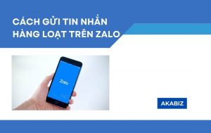 Cách gửi tin nhắn hàng loạt trên Zalo
