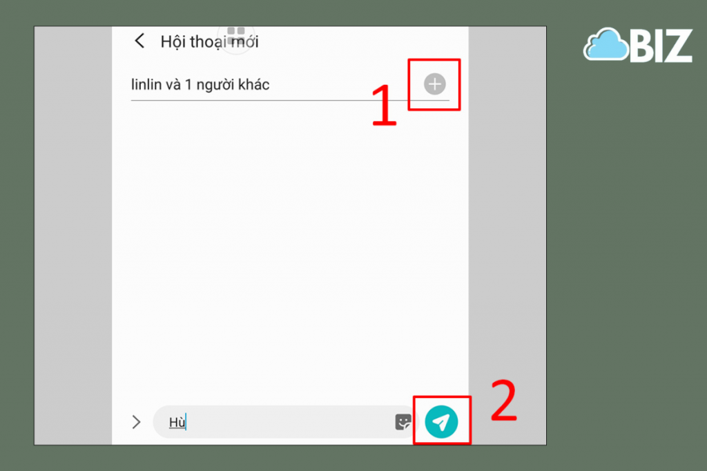 Gửi tin nhắn trên điện thoại đơn giản