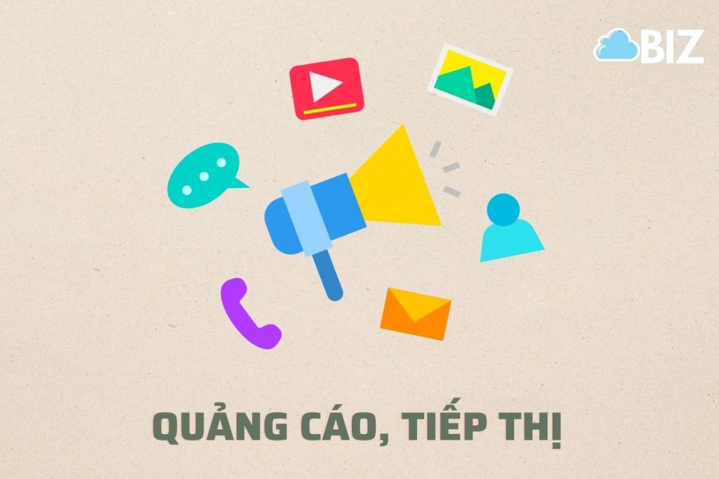 Quảng cáo, tiếp thị