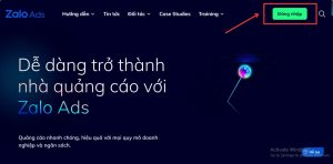 Đăng nhập bằng tài khoản Zalo OA